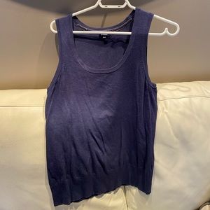 Sleeveless Top débardeur blue